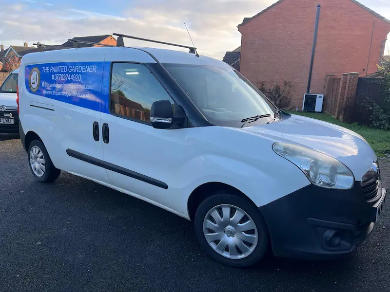 The Painted Gardener van